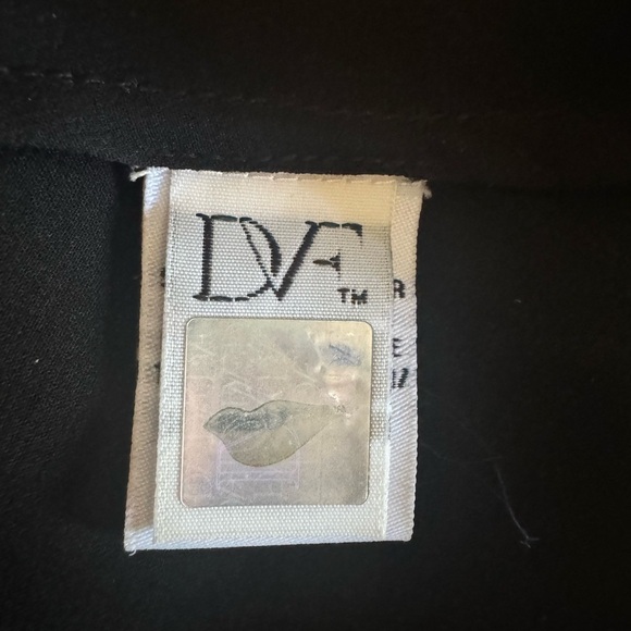 Diane Von Furstenberg Bali Silk Chiffon Wrap Dress Sleeveless A-Line - Size 4 - Picture 13 of 16